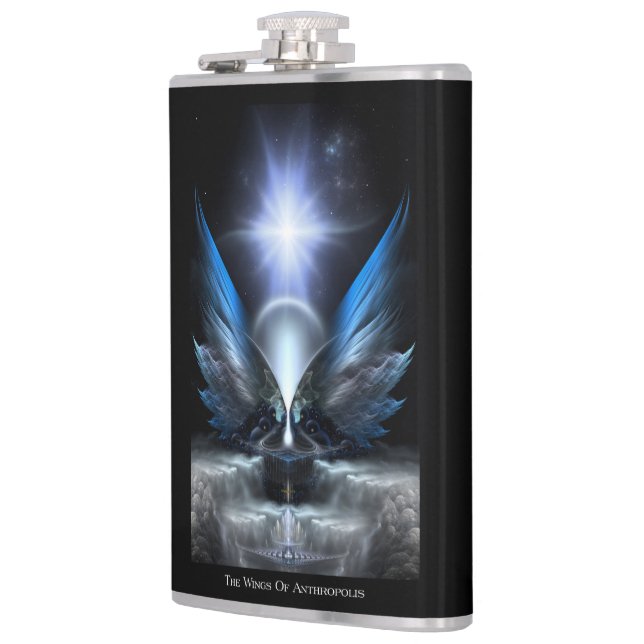 Cantil As Asas De Antropolis Vinyl Wrapped 8oz (Esquerda)