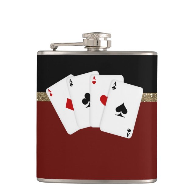 Cantil Ás Elegantes Poker (Frente)