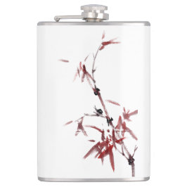 Cantil Asiatische Kunst mit Schnecke und Rotem Bambus