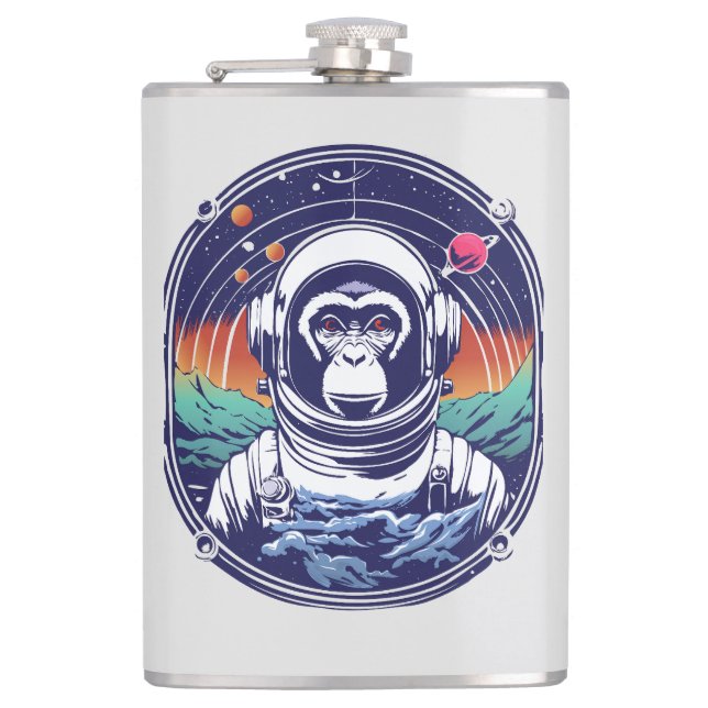 Cantil Astronauta do Macaco Espacial (Frente)