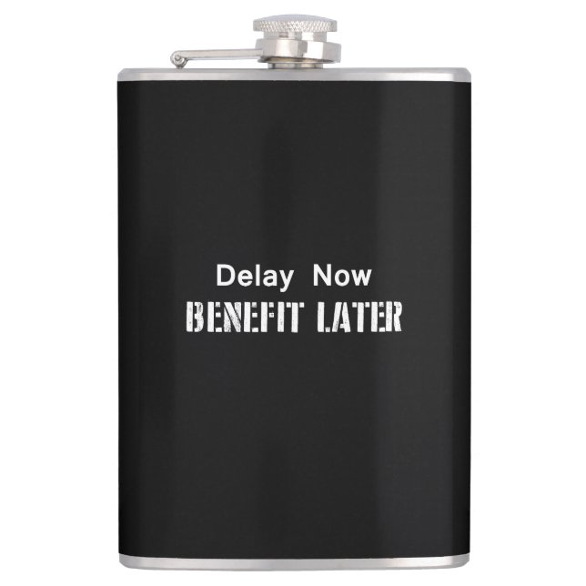 Cantil Atraso Agora, Benefício Mais Tarde (Frente)