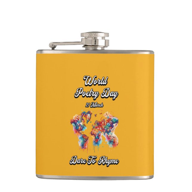 Cantil Atrevo-me a Rhyme. Dia Mundial da Poesia. (Frente)