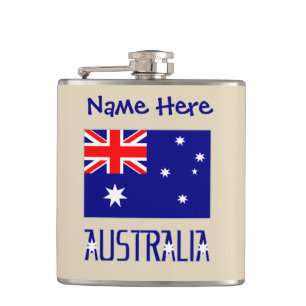 Cantil Australia Bandeira Australiana Azul Personalizada 