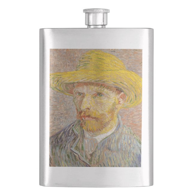 Cantil Autorretrato de Vincent Van Gogh com Chapéu de Pal (Frente)