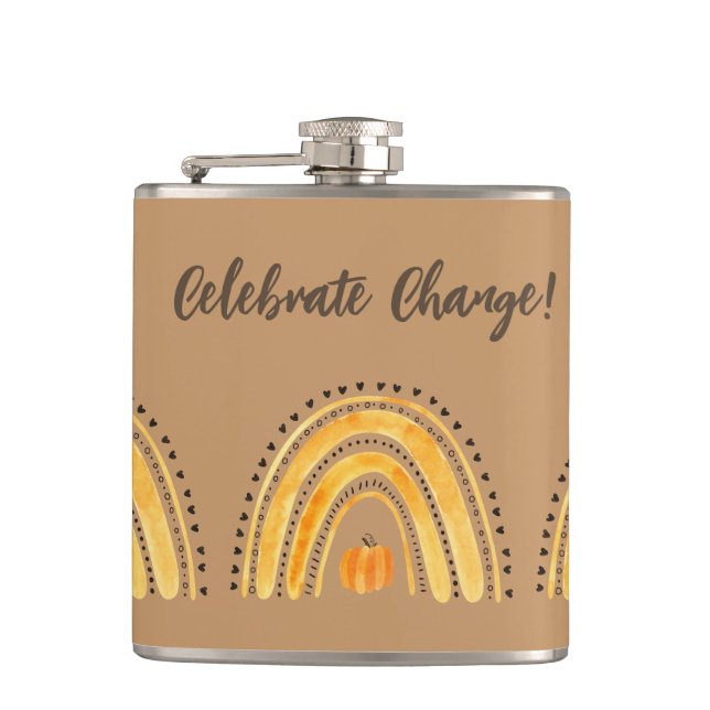 Cantil Autumn Boho Rainbow Flask (Frente)