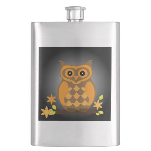 Cantil Autumn Orange Owl