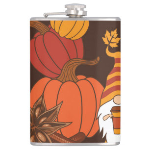 Cantil Autumn Pumpkins Gnome Spice Card