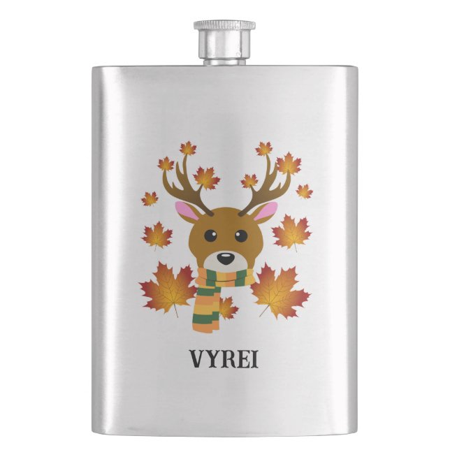 Cantil Autumn Scarf Deer Mapaves (Frente)