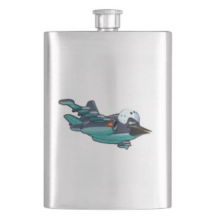 Cantil Avião-de-caça-caricatura