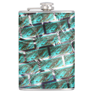 Cantil Azul-claro, bolhas na grade ou efeito de tijolo?