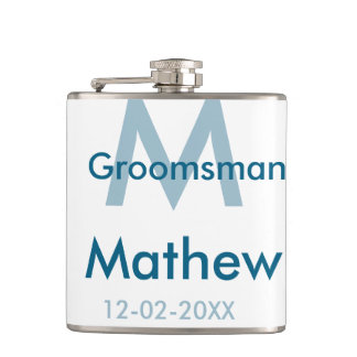 Cantil Azul marinho padrinho nome letra data masculino po