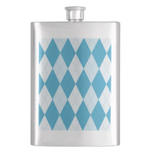 Cantil Azul Pavão Argyle Forma de Diamante Pequeno