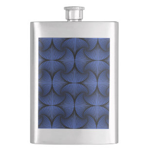 Cantil Azul-Ventilador 3D Geométrico
