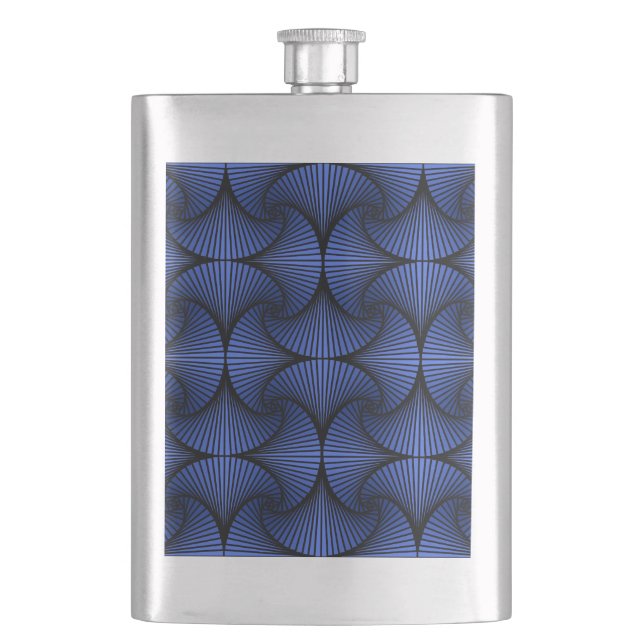 Cantil Azul-Ventilador 3D Geométrico (Frente)