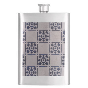 Cantil Azulejo Holandês Antigo Delft Azul Branco