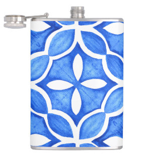 Cantil Azulejo Italiano da Cor do Mar Azul