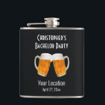 Cantil Bachelor Party Weding Beer Cheers<br><div class="desc">Um presente divertido que você pode dar às caras como um favor de casamento da sua despedida de solteiro. Saúde ao noivo! Personalize com o nome do noivo e os detalhes da despedida de solteiro. As cores e a fonte do texto podem ser alteradas para ajustado de sua preferência.</div>
