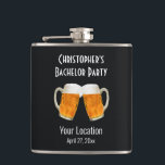 Cantil Bachelor Party Weding Beer Cheers<br><div class="desc">Um presente divertido que você pode dar às caras como um favor de casamento da sua despedida de solteiro. Saúde ao noivo! Personalize com o nome do noivo e os detalhes da despedida de solteiro. As cores e a fonte do texto podem ser alteradas para ajustado de sua preferência.</div>