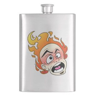 Cantil Balão Clássico da Cabeça de Fogo Escovilical