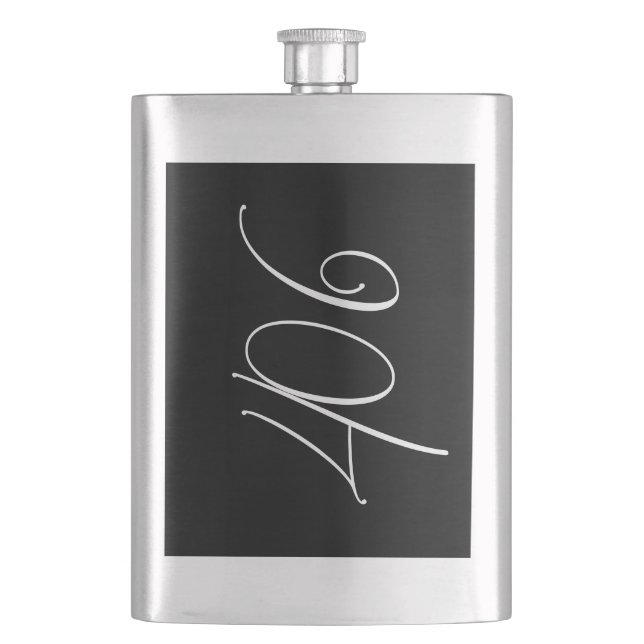 Cantil Balão Clássico Negro de Montana 406 minimalista (Frente)