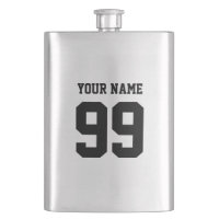 Balão de aço inoxidável com número de camisola fut