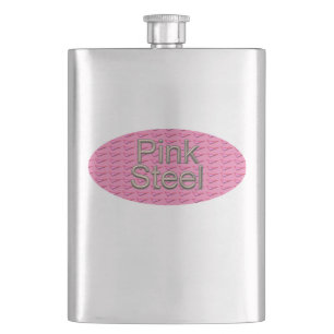 Cantil Balão de aço inoxidável de aço rosa
