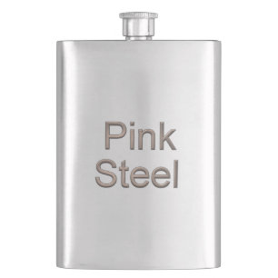 Cantil Balão de aço inoxidável de aço rosa