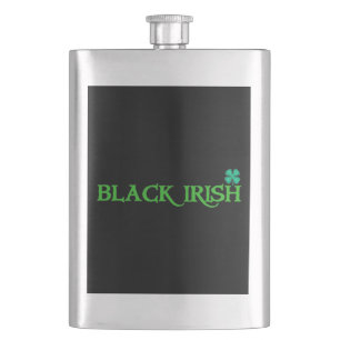 Cantil Balão de aço inoxidável preto-e-branco