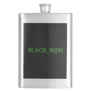 Cantil Balão de aço inoxidável preto-e-irlandês