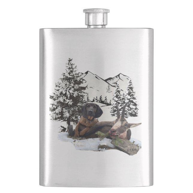 Cantil Balão de caça de cabras de montanha (Frente)