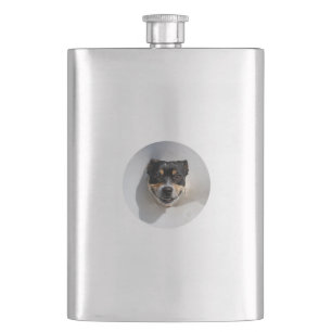 Cantil Balão de cão sorrindo engraçado