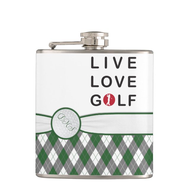 Cantil Balão de golfe vivo. (Frente)