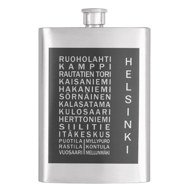 Cantil Balão de Helsínquia Metro Scroll (Frente)