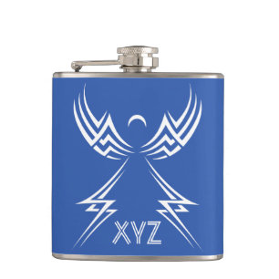 Cantil Balão de monograma personalizado de Anjo Tribal