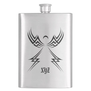Cantil Balão de monograma personalizado de Anjo Tribal
