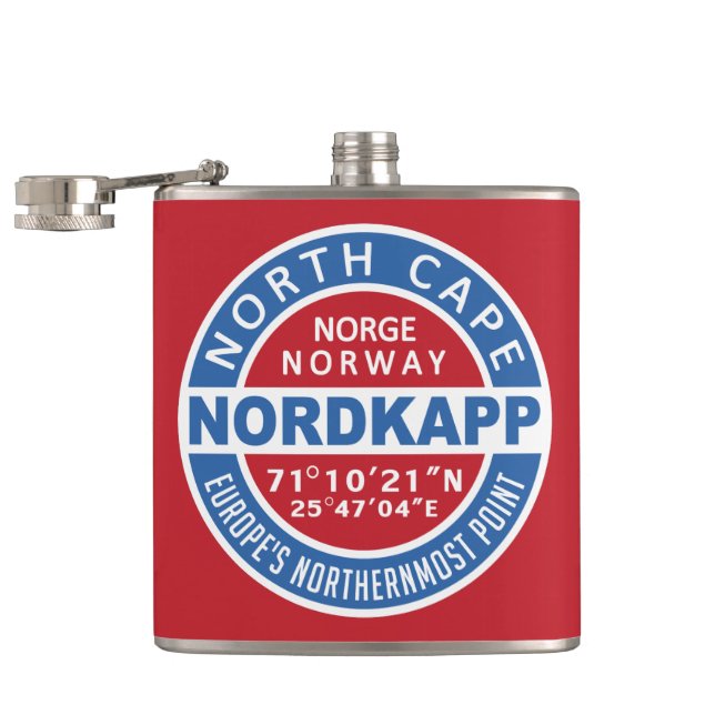 Cantil Balão de monograma personalizado NORDKAPP Noruega (Aberto)