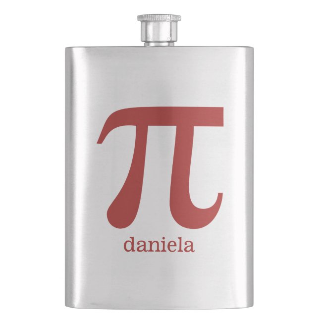 Cantil Balão de monograma personalizado Pi (Frente)