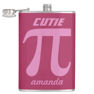 Cantil Balão de monograma personalizado Pi / Cutie Pie