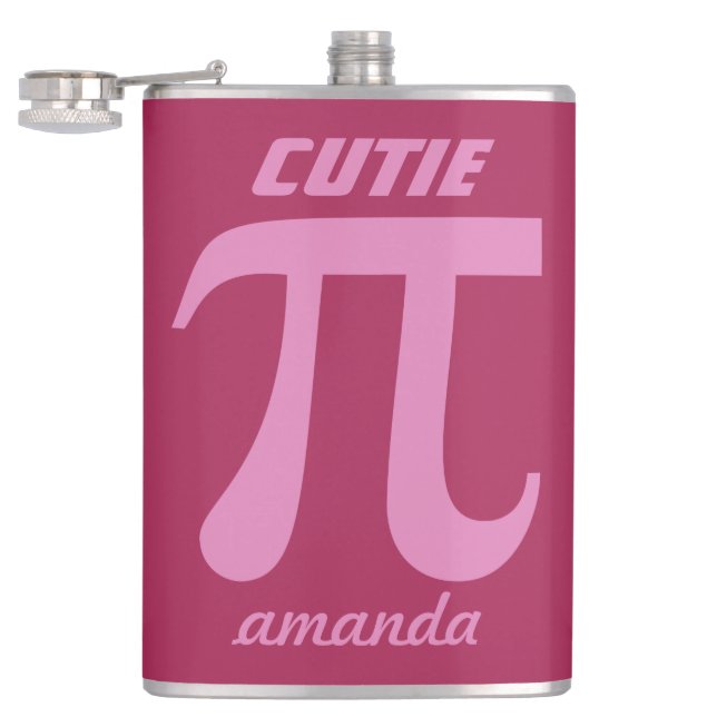 Cantil Balão de monograma personalizado Pi/Pie (Aberto)