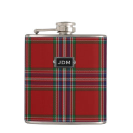 Cantil Balão de Xadrez Clan MacFarlane Tartan Monograma