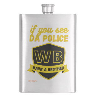 Cantil Balão engraçado "WARN A BRO..."