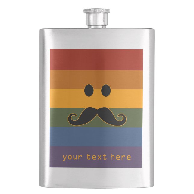 Cantil Balão personalizado de Orgulho de bigode (Frente)