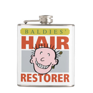 Cantil Baldies Hair Restorer Funny Design