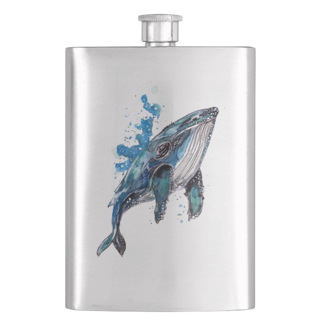 Cantil Baleia Jubarte Azul (Frente)