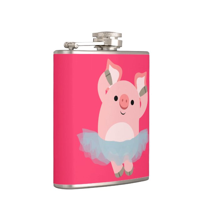 Cantil Ballerina Pig Hip Flask Ballerina (Direita)