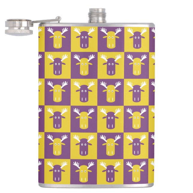 Cantil Balões de Pop de Arte de Cabeça de Moose (Aberto)