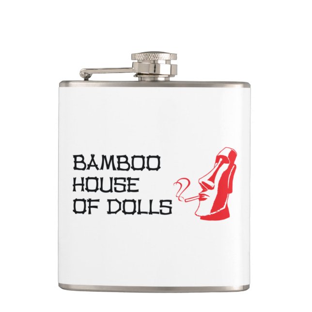Cantil Bamboo House of Dolls Flask (Frente)