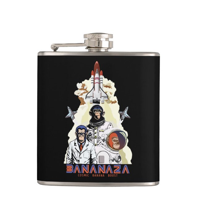 Cantil BANANAZA: Equipe do Macaco Espacial (Frente)