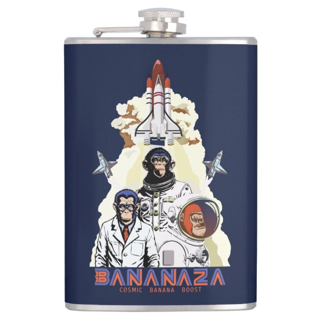 Cantil BANANAZA: Equipe do Macaco Espacial (Frente)