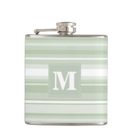 Cantil Banda verde pálida monograma